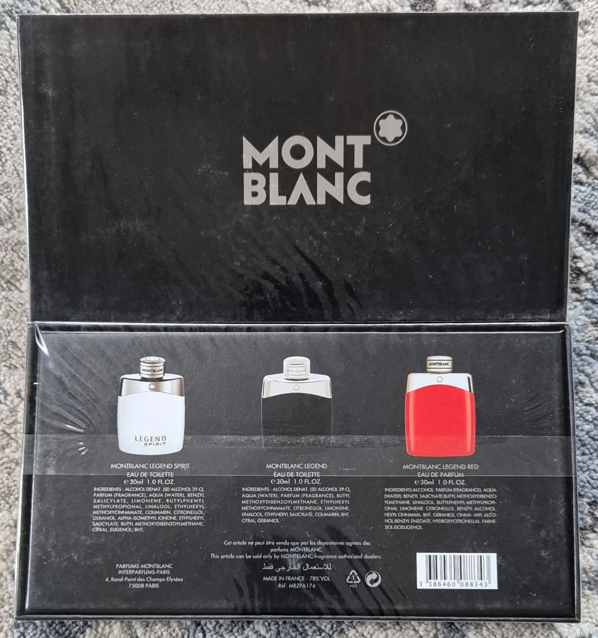 Mont Blanc 3pce Giftset