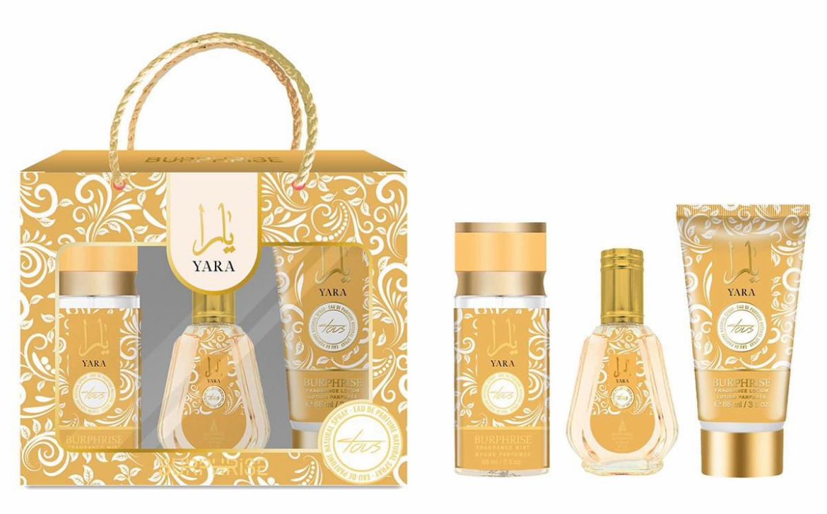 Yara dupe Giftset 3pce