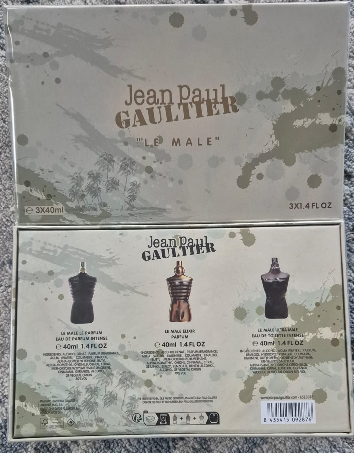 Jean Paul Gaultier Men’s 3pce Giftset