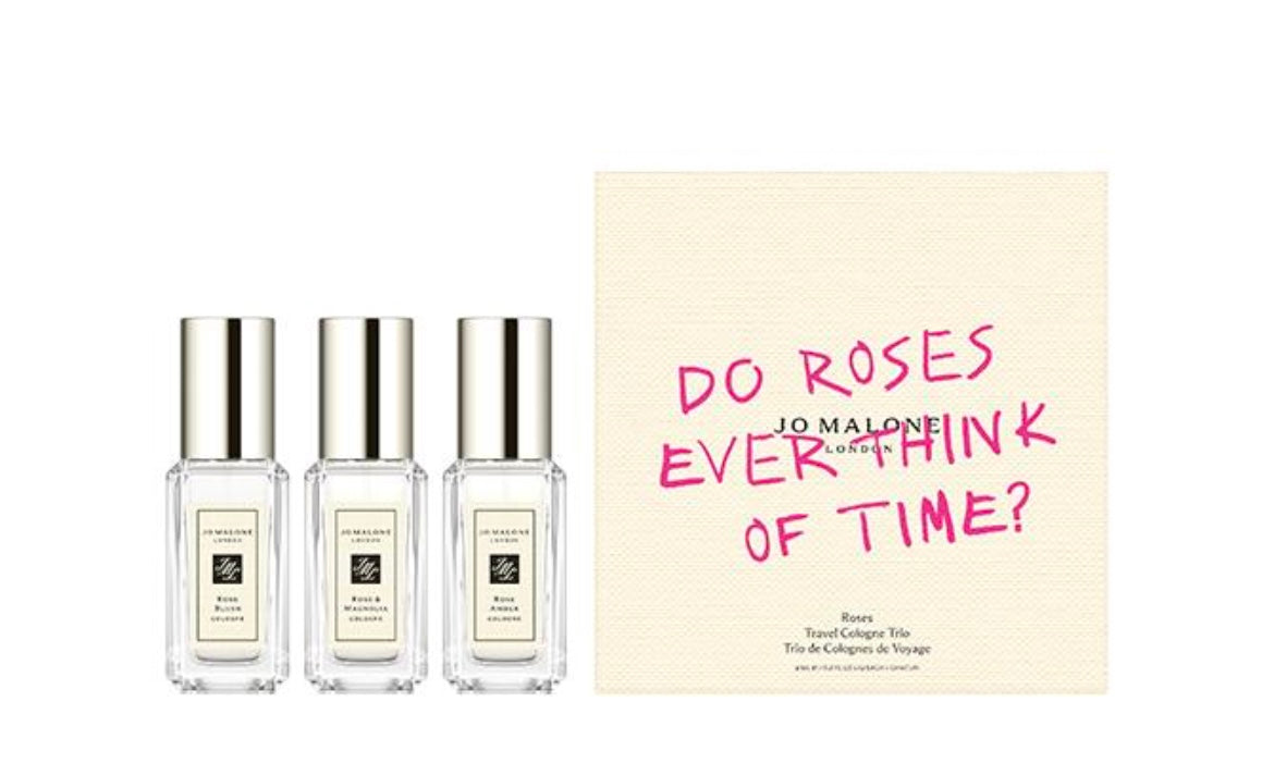 Jo Malone London ROSES TRAVEL COLOGNE TRIO