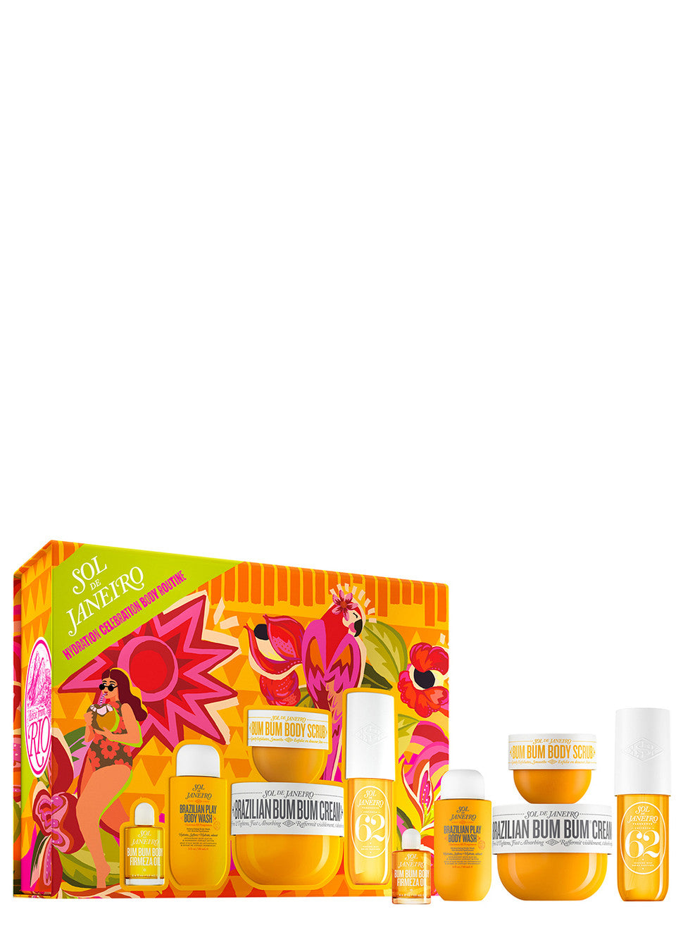 Sol De Janeiro Hydration Celebration Body Routine Set
