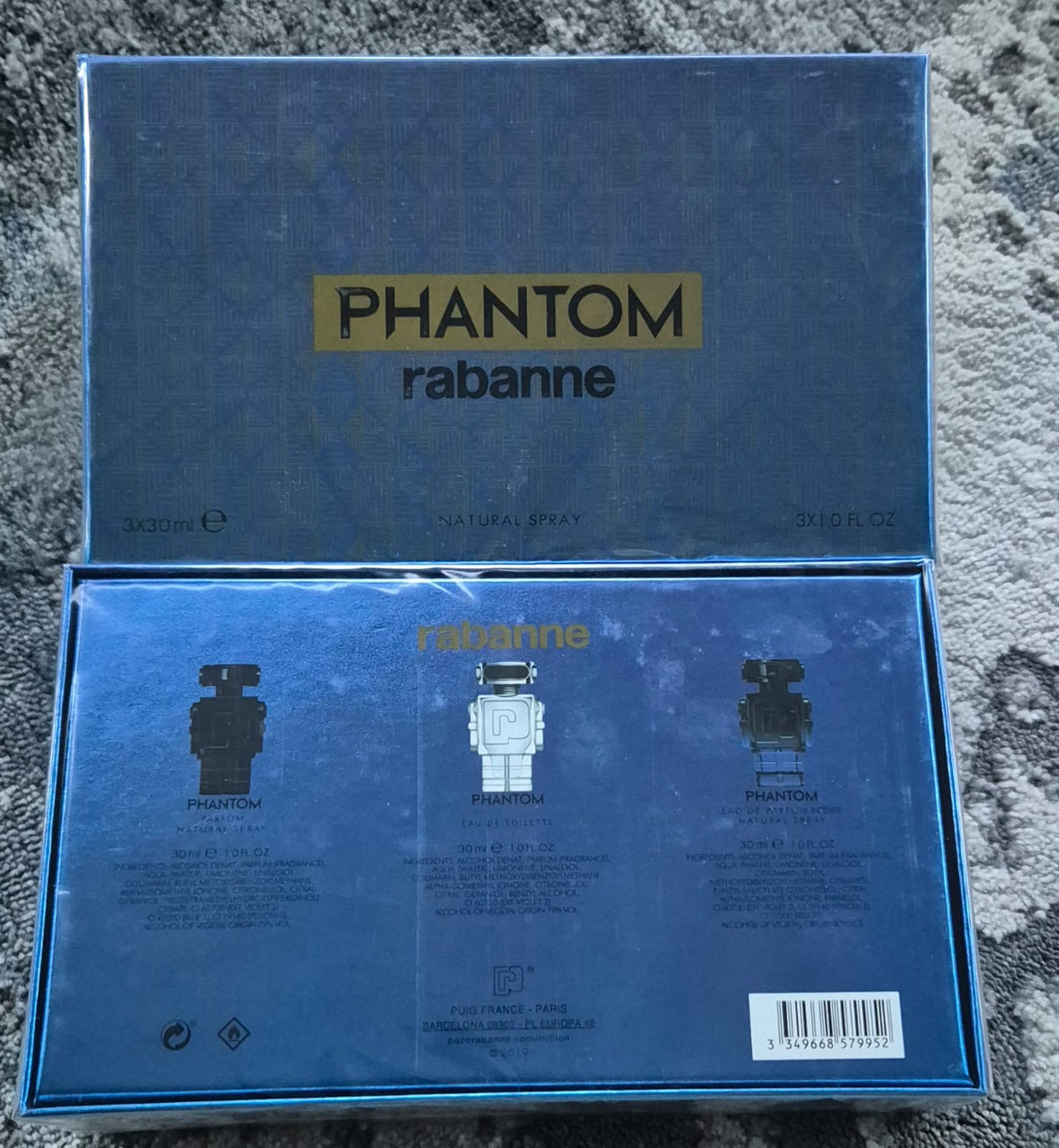 Paco Rabanne Phantom 3pce Giftset