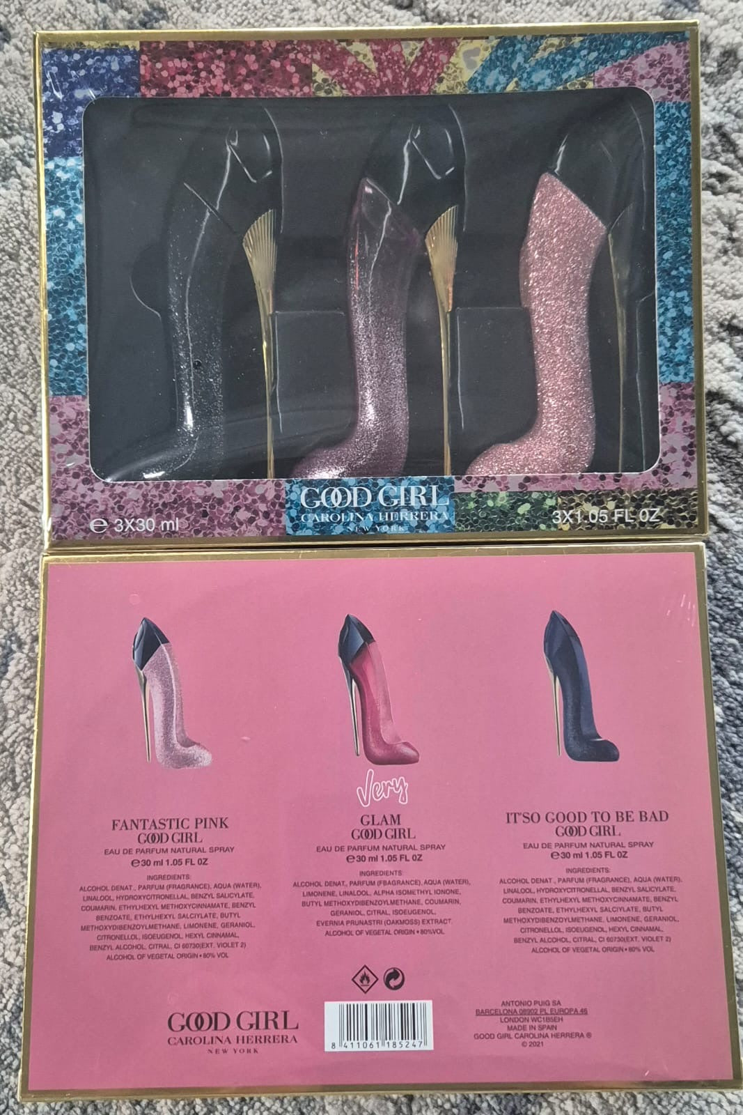CH Good Girl Glitter 3pce Giftset