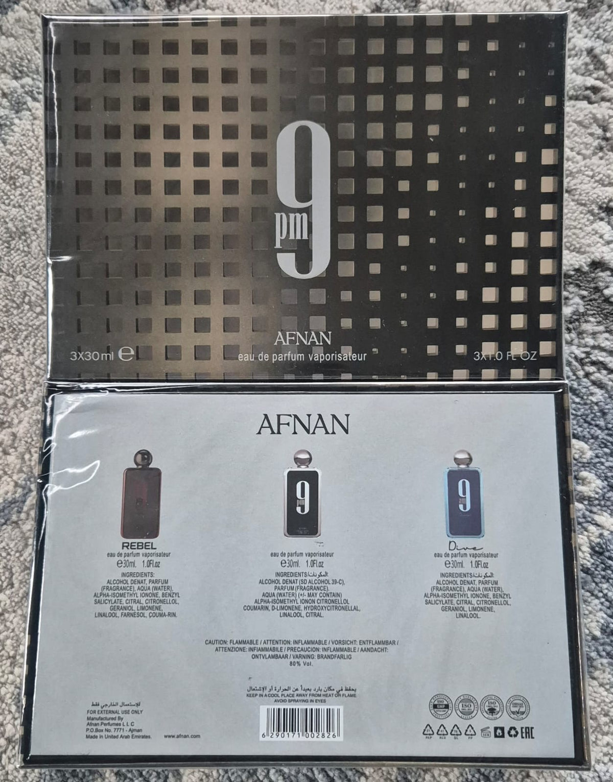 9PM - Afnan 3pce Giftset