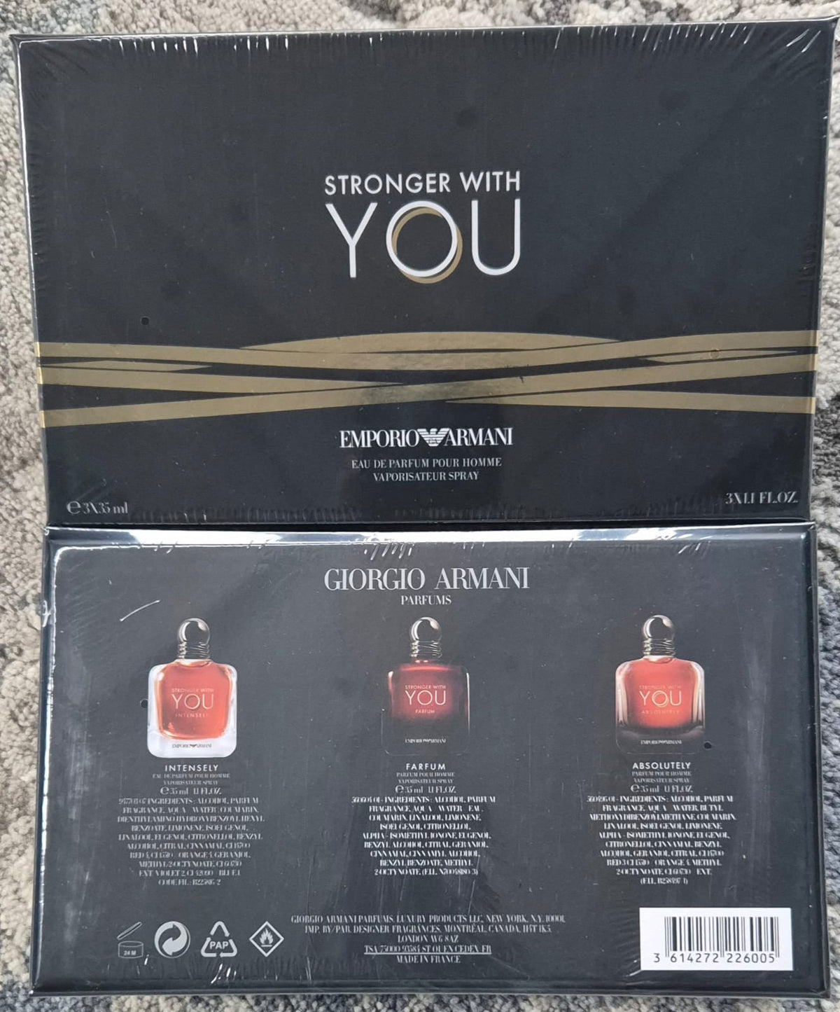 Armani Stronger with you 3pce Giftset
