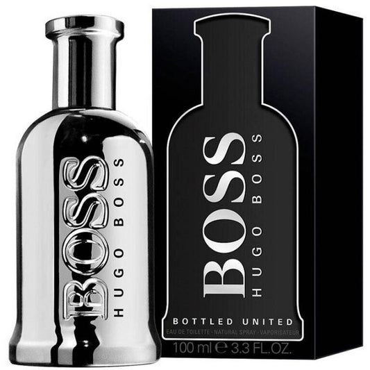 Hugo Boss Bottled UNITED EDT 100ml (Chrome Bottle)