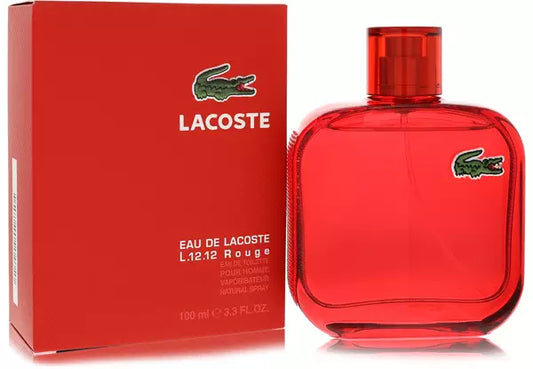 Lacoste Eau De Lacoste L.12.12 Rouge Cologne EDT 100ml (ORIGINAL)