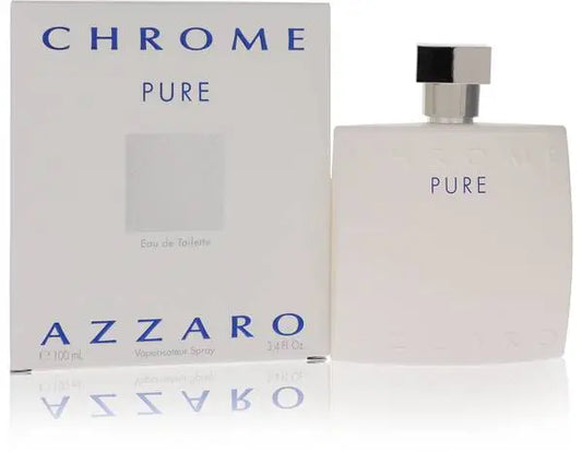 Azzaro Chrome Pure Cologne EDT 100ml TESTER ORIGINAL